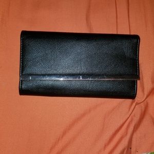 Black leather Wallet